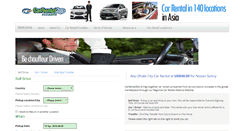 Desktop Screenshot of carrental2go.com